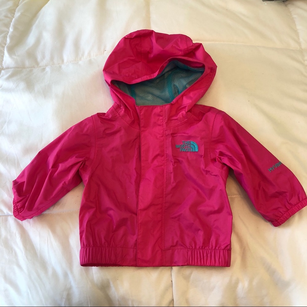The North Face infant raincoat